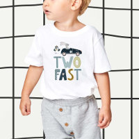 Camiseta Infantil Dois Velozes 2º Aniversário