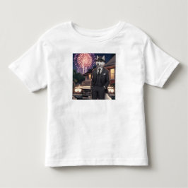 Camiseta Infantil Don Lupo Canino "4 de Julho"