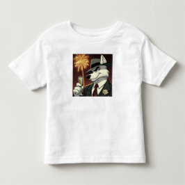 Camiseta Infantil Don Lupo Canino "Ano Novo"
