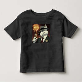 Camiseta Infantil Don Lupo Canino "Ano Novo"