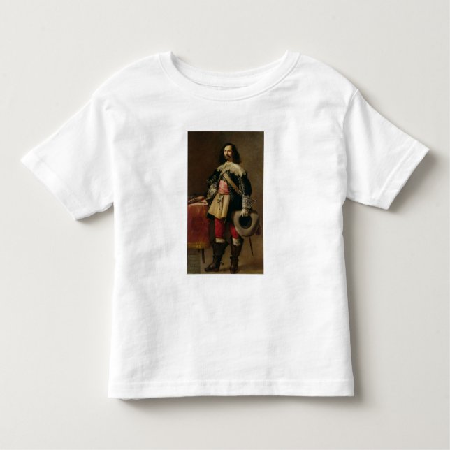 Camiseta Infantil Don Tiburcio de Redin y Cruzat (óleo em canvas) (Frente)