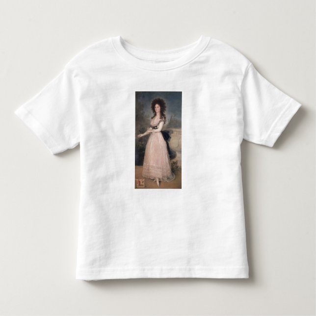 Camiseta Infantil Dona Tadea AR de Francisco Jose de Goya y (Frente)