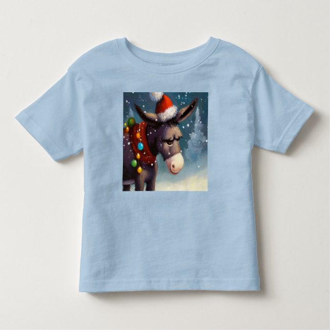 Camiseta Infantil Donkey Natal 2 (Frente)