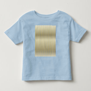 Camiseta Infantil Dourado e Prata (Stripes)