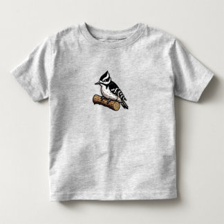 Camiseta Infantil Downy Woodpecker bird Toddler Fine Jersey T-Shirt