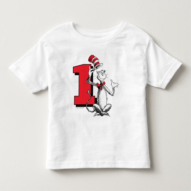 Camiseta Infantil Dr. Seuss - Caracteres | ANIVERSÁRIO DE CRIANÇA (Frente)