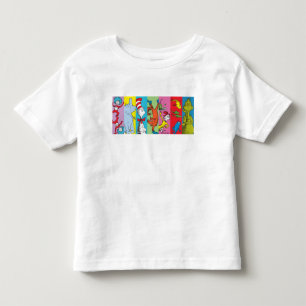 Camiseta Infantil Dr. Seuss Fatia de Personagem