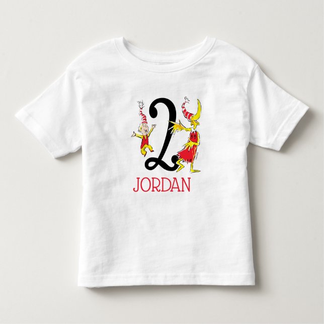 Camiseta Infantil Dr. Seuss | Feliz Aniversário para Você (Frente)