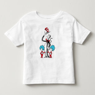 Camiseta Infantil Dr. Seuss   Gato no Chapéu, Coisa Um e Coisa Dois