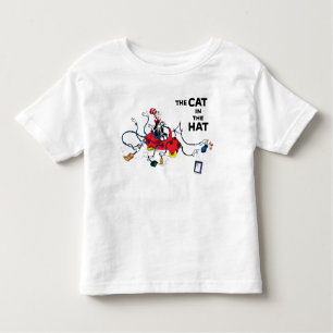 Camiseta Infantil Dr. Seuss   Gato no Chapéu Limpa