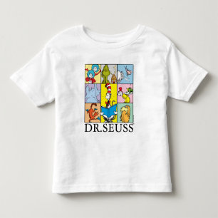 Camiseta Infantil Dr. Seuss Histórias Gráficas