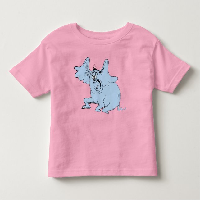 Camiseta Infantil Dr. Seuss | Horton e Speck de Poeira (Frente)