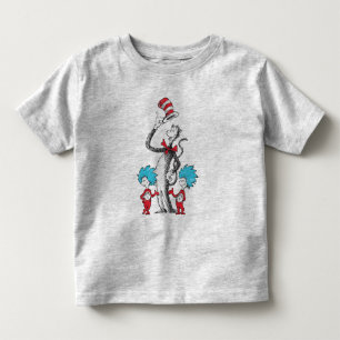 Camiseta Infantil Dr. Seuss   O Gato no Chapéu, Coisa 1 & Coisa 2
