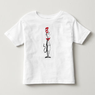 Camiseta Infantil Dr. Seuss O Gato no Chapéu em Pé