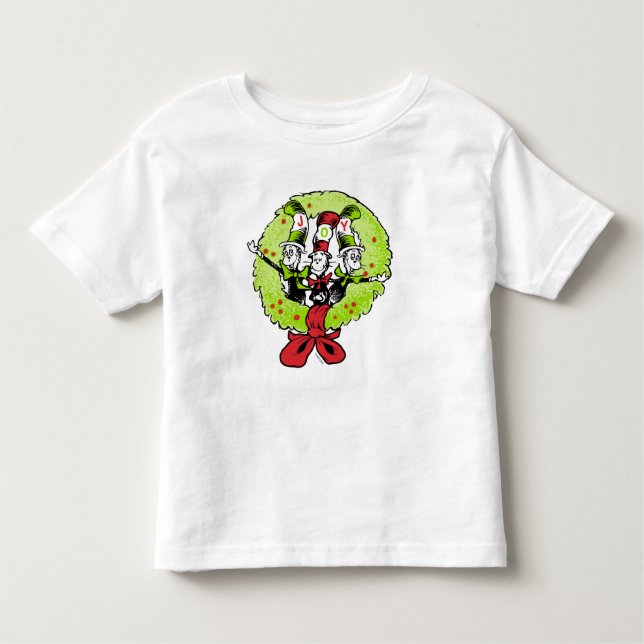 Camiseta Infantil Dr Seuss | The Grinch | Who-ville Christmas Joy (Frente)