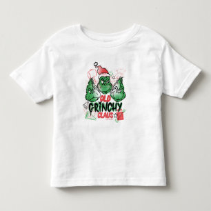 Camiseta Infantil Dr. Seuss Velho Grinch Claus