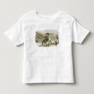 Camiseta Infantil Dr. Sintaxe desenhando o lago