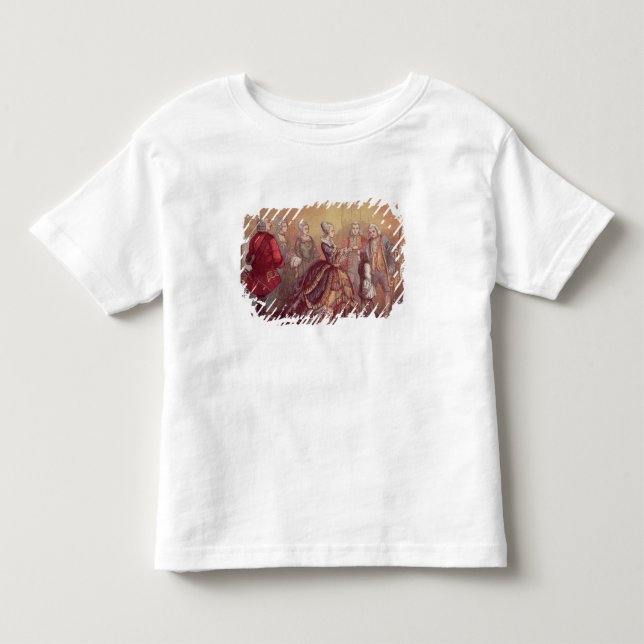 Camiseta Infantil Dr. tocante Johnson da rainha Anne (Frente)