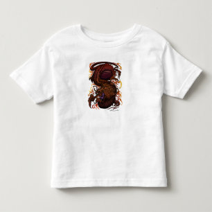 Camiseta Infantil Dragão (design da assinatura)