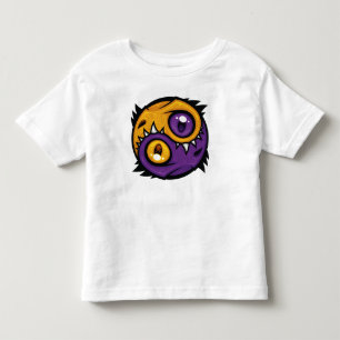Camiseta Infantil Dragões Yin Yang Dourados e Roxos