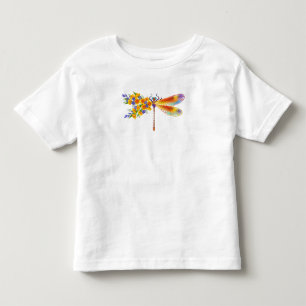 Camiseta Infantil Dragonfly Amarelo
