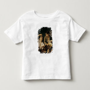 Camiseta Infantil Duas crianças comendo melão e uva, 1645-46