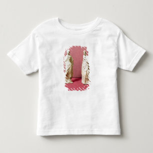 Camiseta Infantil Duas estátuas de mulheres eretas de Tanagra