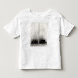Camiseta Infantil Duas ideias da construção do Eiffel 2
