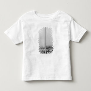 Camiseta Infantil Duas ideias da construção do Eiffel 2