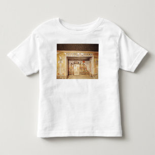Camiseta Infantil Duas salas do túmulo de Nefertari