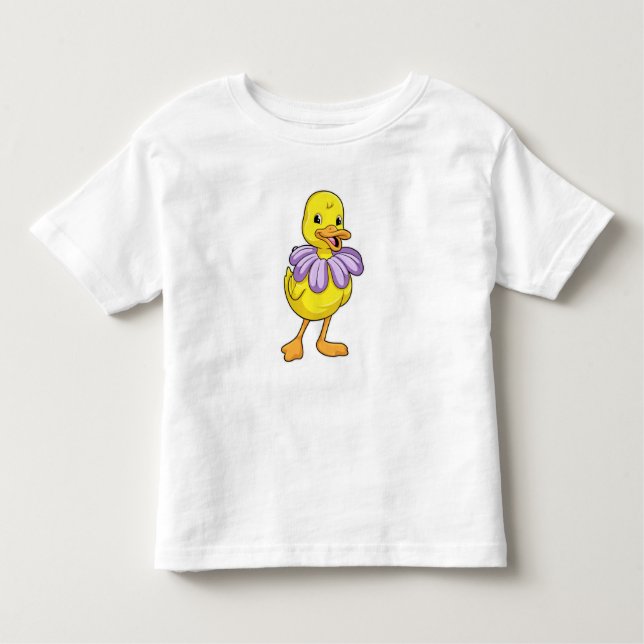 Camiseta Infantil Duck with Daisy (Frente)