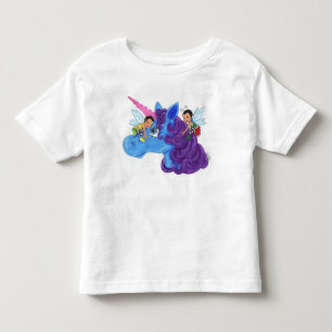 Camiseta Infantil Duendes do unicórnio