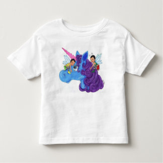 Camiseta Infantil Duendes do unicórnio