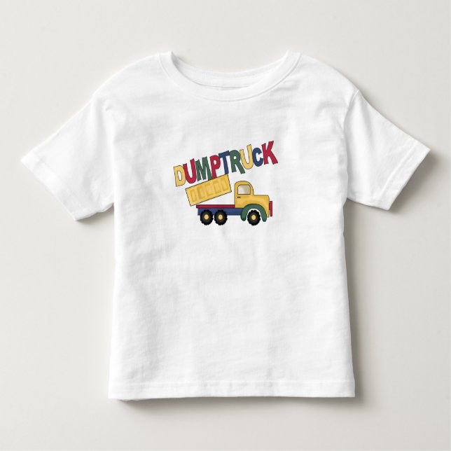 Camiseta Infantil Dump Truck (Frente)