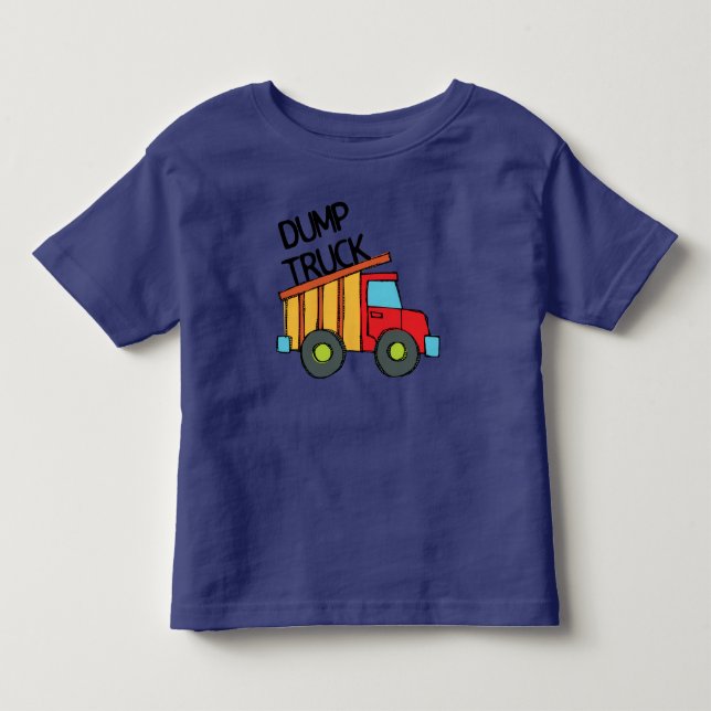 Camiseta Infantil Dump Truck (Frente)
