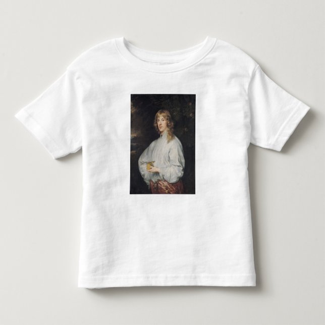 Camiseta Infantil Duque de James Stuart de Richmond e de Lennox (Frente)
