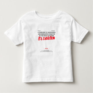 Camiseta Infantil É a Evolução