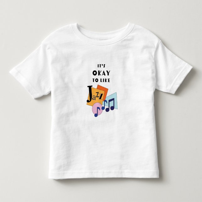 Camiseta Infantil É bom gostar do Jazz V.2 (Frente)