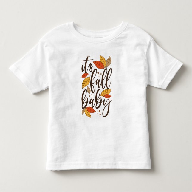 Camiseta Infantil É Fall Baby (Frente)