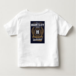 Camiseta Infantil é uma coisa de Huntley