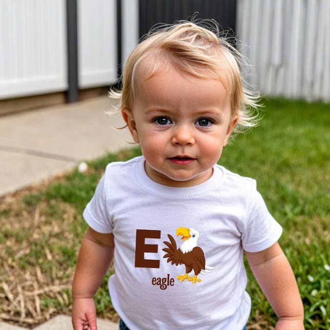 Camiseta Infantil Eagle Explorer - Voar para o Apr (Criador carregado)