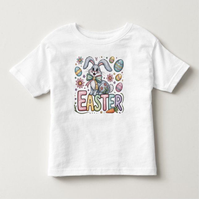 Camiseta Infantil Easter Bunny (Frente)