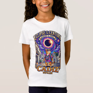 Camiseta Infantil Eclipse do Século 2027 Cádiz