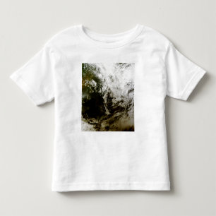 Camiseta Infantil Eclipse solar sobre 3Sudeste Asiático