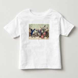 Camiseta Infantil Economias do deus o rei, por um grupo novo de