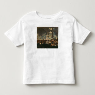 Camiseta Infantil Edgar Degas   a cena do balé, a ópera de Meyerbe