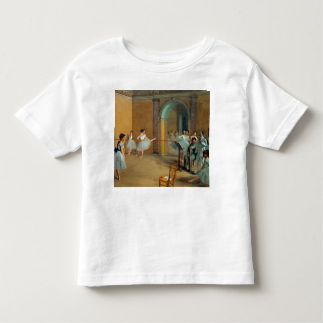 Camiseta Infantil Edgar Degas A Dança Foyer na Ópera (Frente)