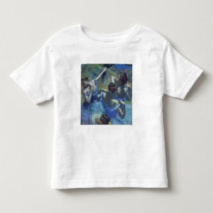 Camiseta Infantil Edgar Degas Dançarinos azuis, c.1899