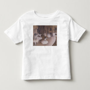 Camiseta Infantil Edgar Degas Ensaio de Balé no Palco, 1874