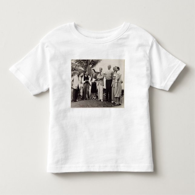 Camiseta Infantil Edward, duque de Windsor (1894-1972) e de Wallis, (Frente)